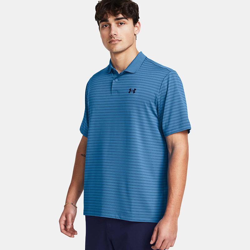 Blue Under Armour Men's Performance 3.0 Polo from O'Neills