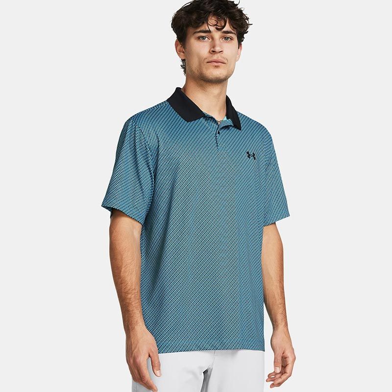 Blue Under Armour Men's Performance 3.0 Polo from O'Neill's.