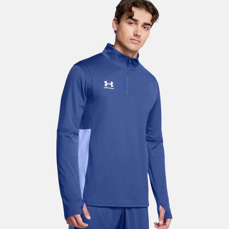 Blue Under Armour Men's UA Challenger Midlayer top from O'Neills