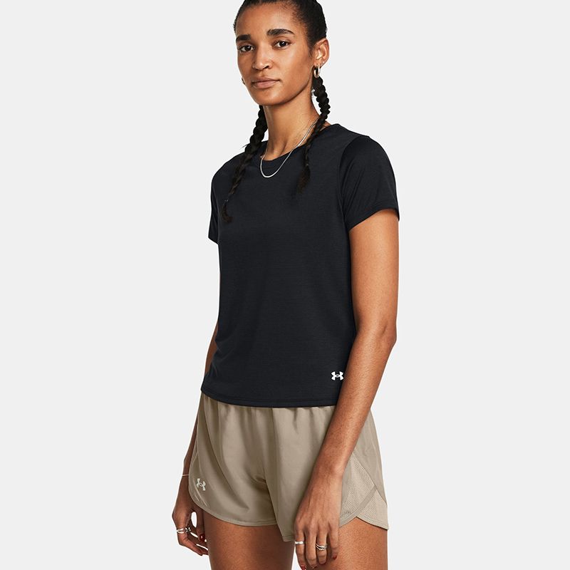 Black Under Armour Women's UA Streaker T-Shirt from O'Neills