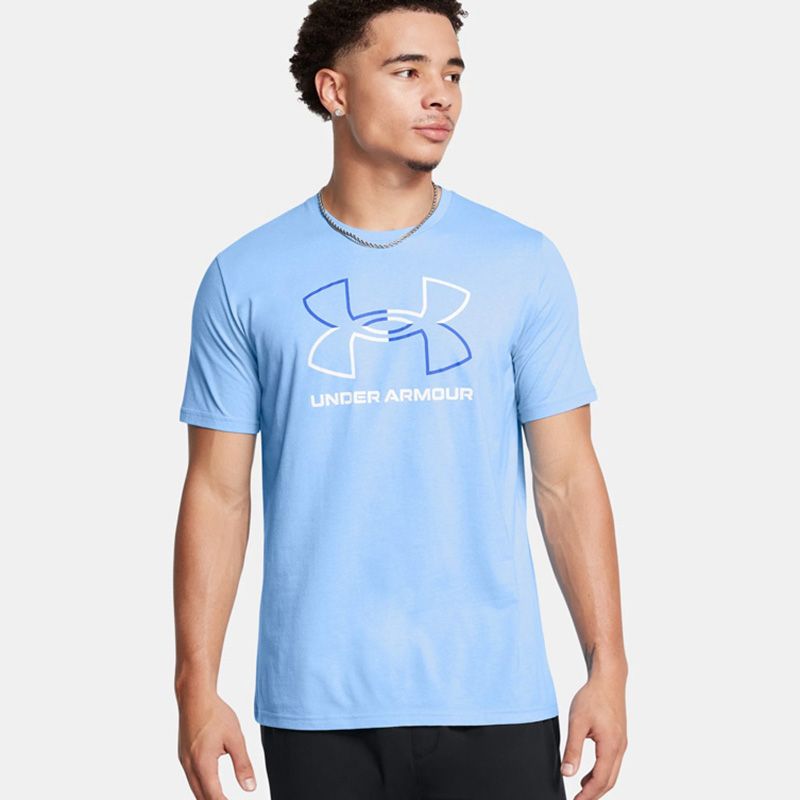 Sky Men's Under Armour UA Foundation Short Sleeve T-Shirt from O'Neills