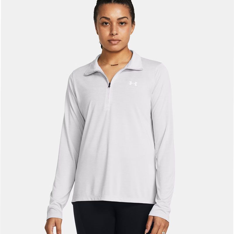 Grey Under Armour Women's UA Tech™ Twist ½ Zip from O'Neills