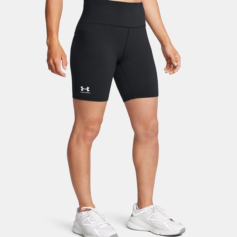 Black Under Armour Women's Campus 7" Shorts from O'Neills