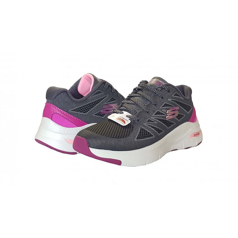 Effortless Trainers Charcoal / Pink 