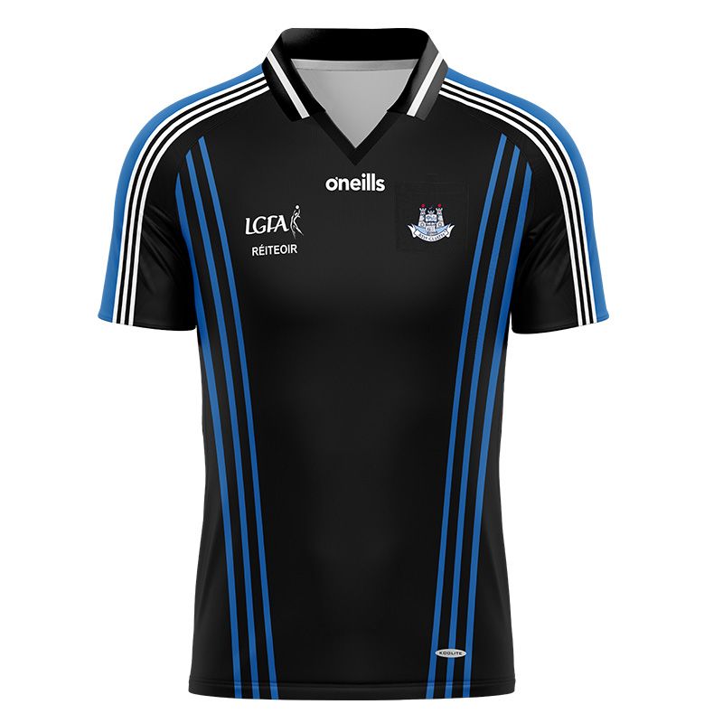 Black Dublin LGFA Referee Jersey by O’Neills. 