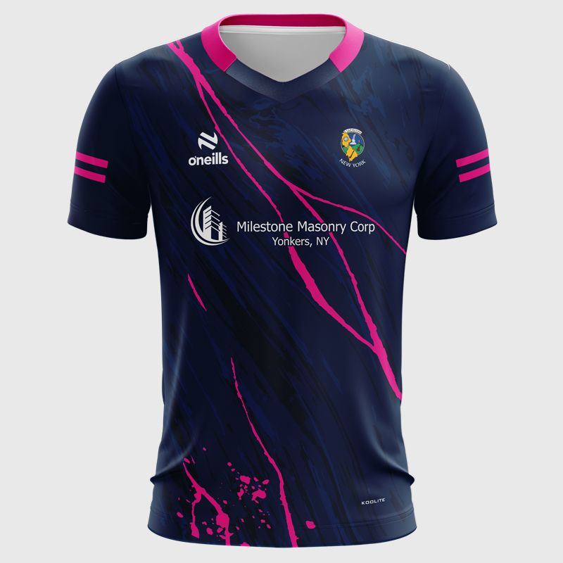 Leitrim Ladies GFC New York Short Sleeve Training Top