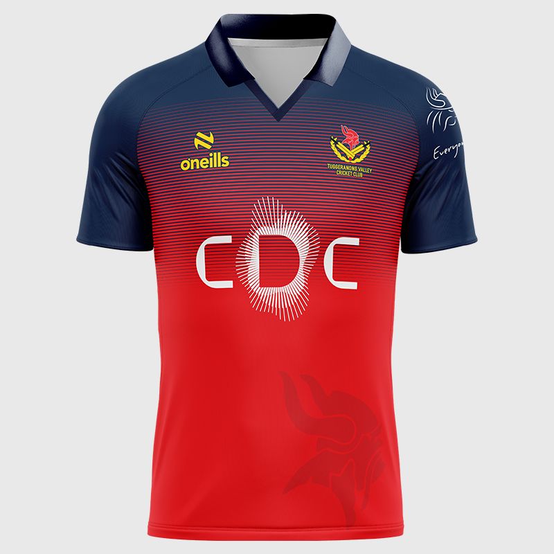 Tuggeranong Valley Cricket Club Kids' Short Sleeve Training Top