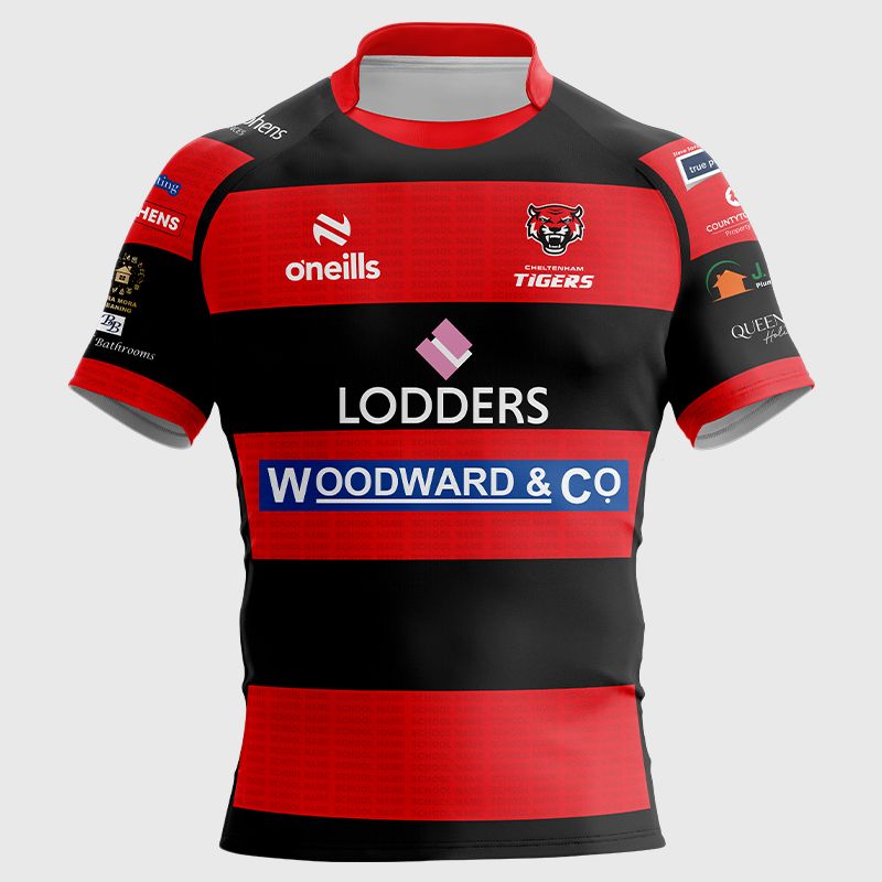 Cheltenham Tigers Women's Rugby Match Team Fit Jersey
