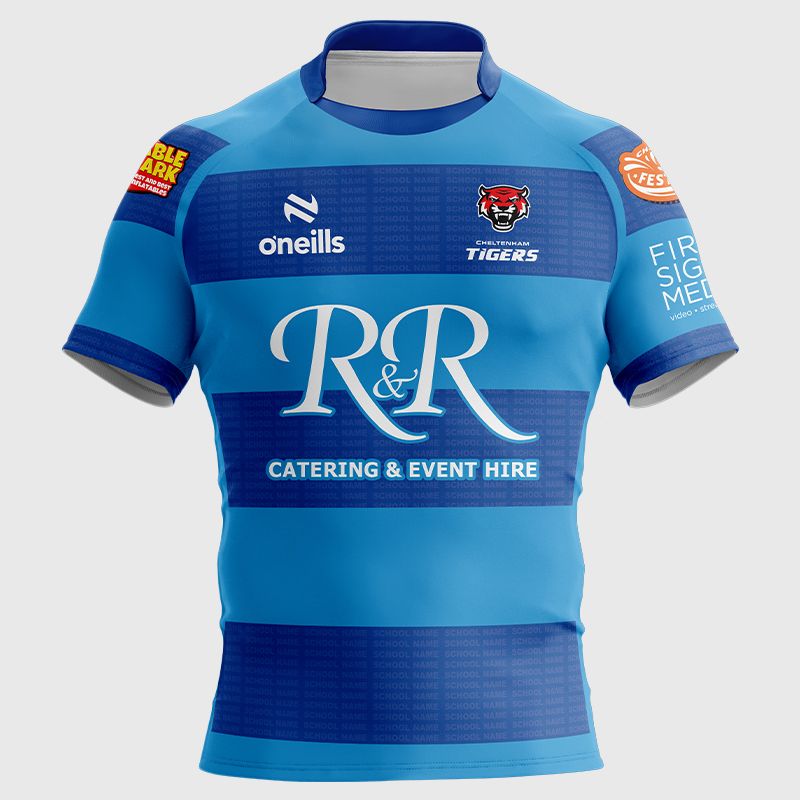 Cheltenham Tigers Rugby Match Team Fit Jersey