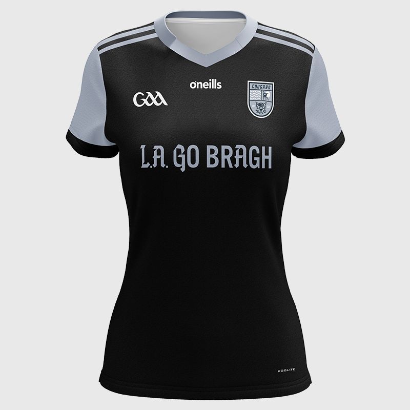 O'Neills L.A. Go Bragh Jersey Black with LA Cougars GFC in aid of essential LA wildfire relief funds.