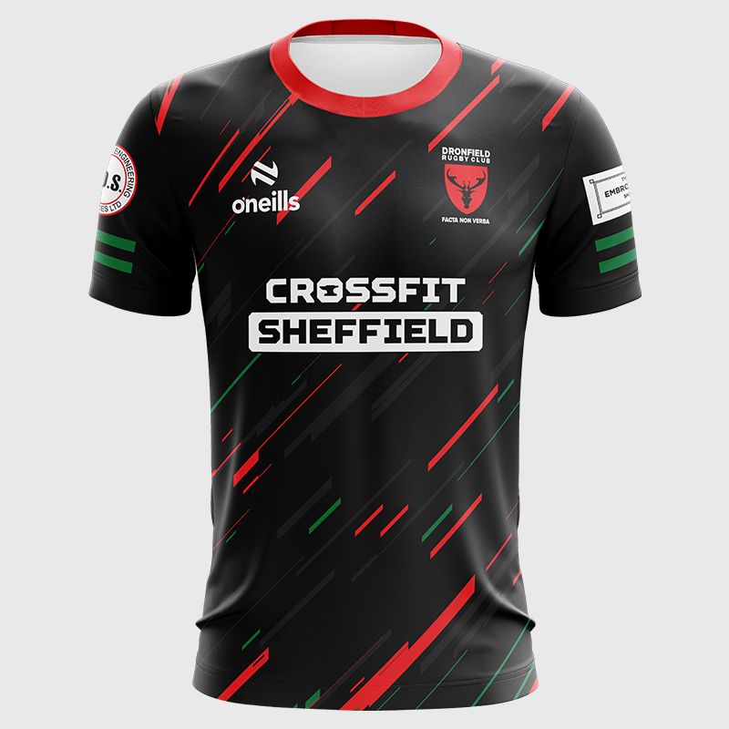 Dronfield Rugby Club Kids' Printed T-Shirt