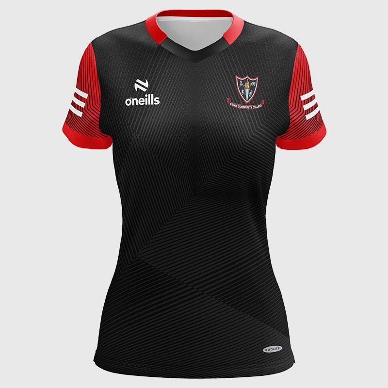 Ennis Community College Women's Fit Short Sleeve Training Top