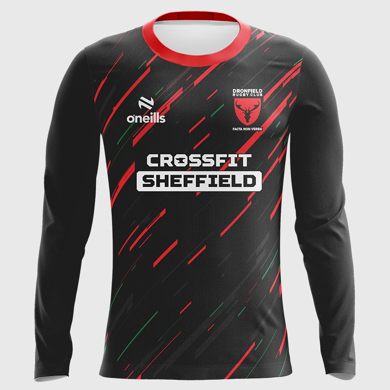 Dronfield Rugby Club Men's Brushed Crew Neck Sweatshirt