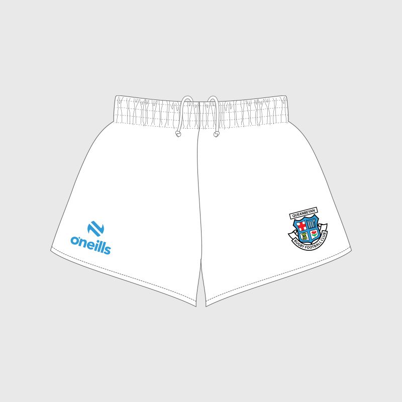 Queanbeyan Whites Rugby Club Kids' Rugby Shorts
