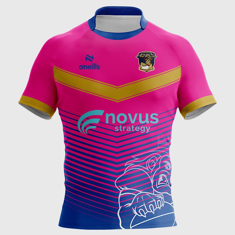 Leamington Royals RL Kids' Rugby Match Team Fit Jersey