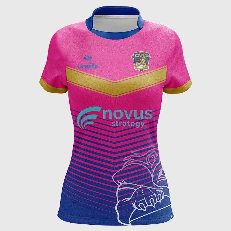 Leamington Royals RL Women's Rugby Match Team Fit Jersey