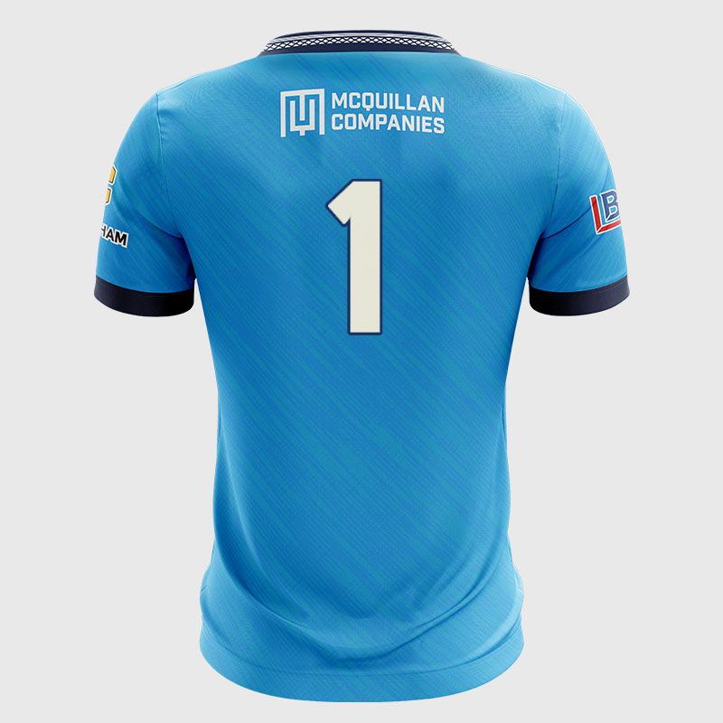 Blue Ulster University GAA Men's Home Goalkeeper Jersey from O'Neills
