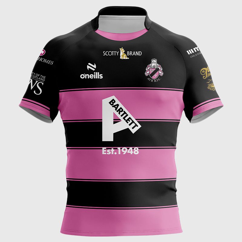 Ayr RFC Kids' Rugby Match Team Fit Jersey