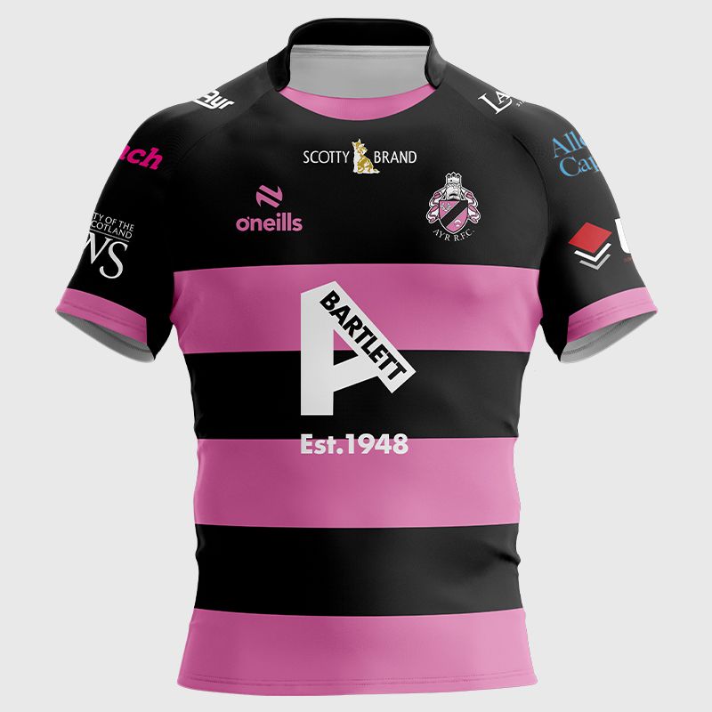 Ayr RFC Rugby Match Team Fit Jersey