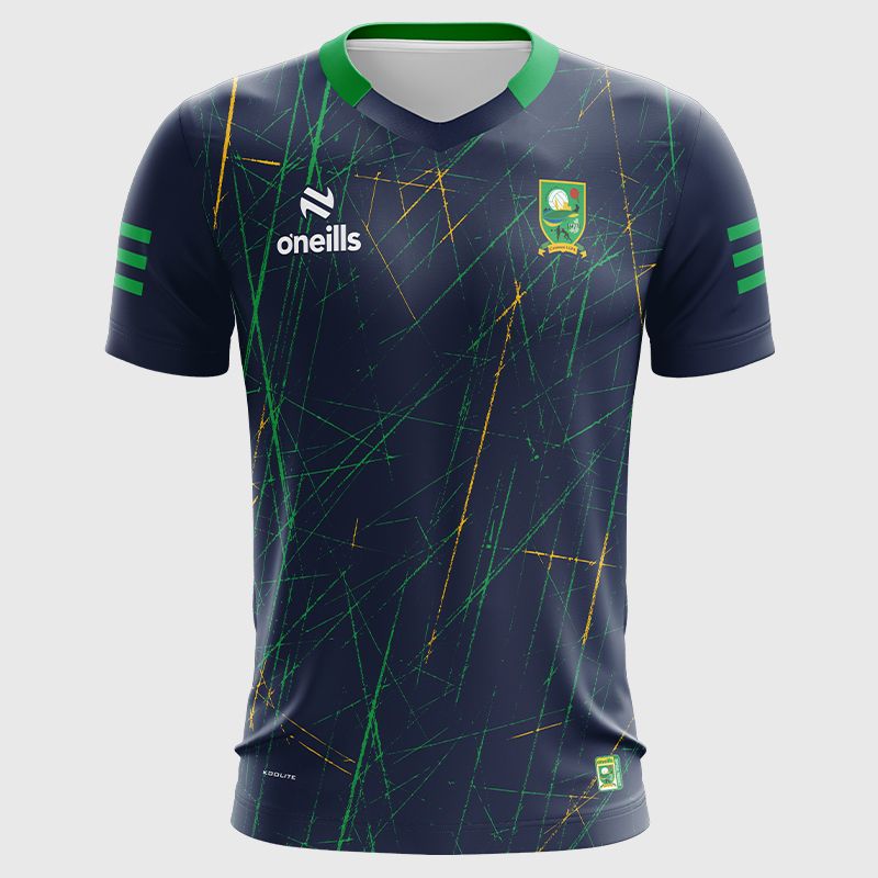 Navy Kerry LGFA Kids’ Short Sleeve Training Top 2026 from O’Neills.