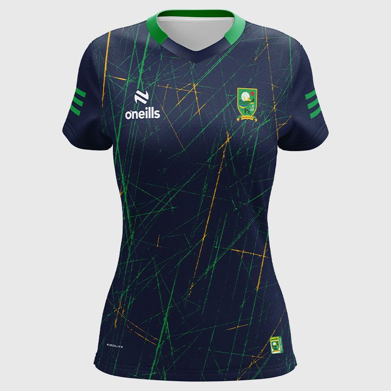 Navy Kerry LGFA Women’s Fit Short Sleeve Training Top 2026 from O’Neills.