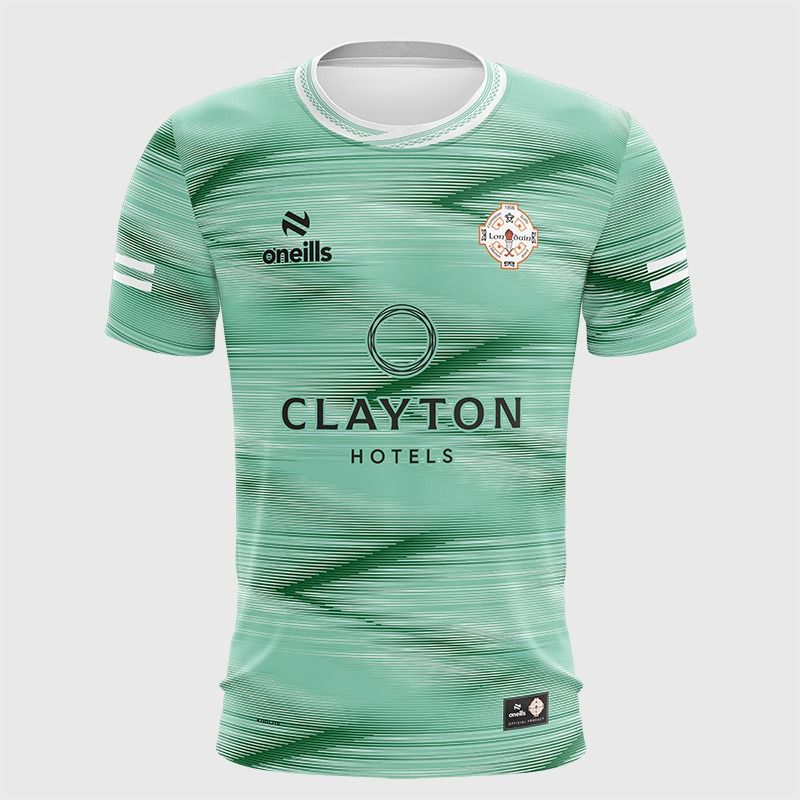 Green London GAA Short Sleeve Training Top 2026 from O’Neills.
