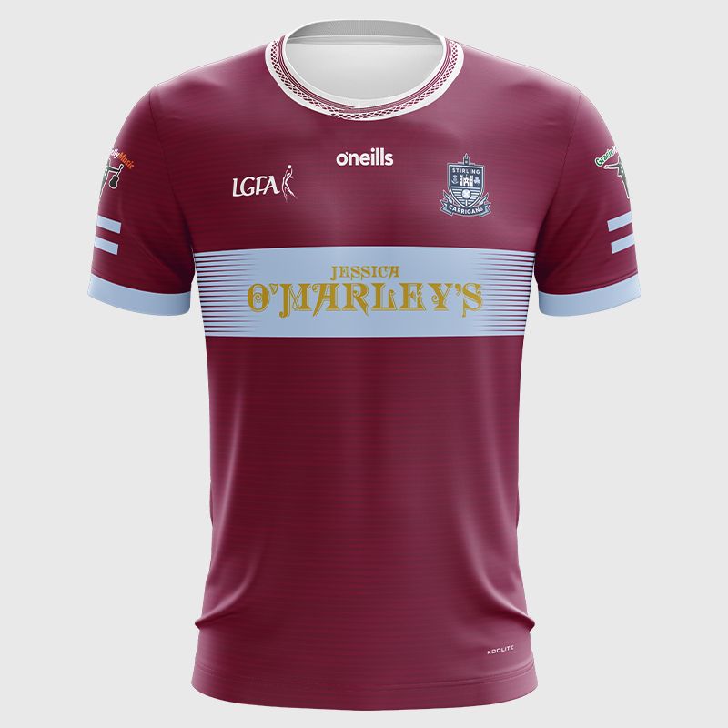 Stirling Carrigans GAA Player Fit LGFA Jersey