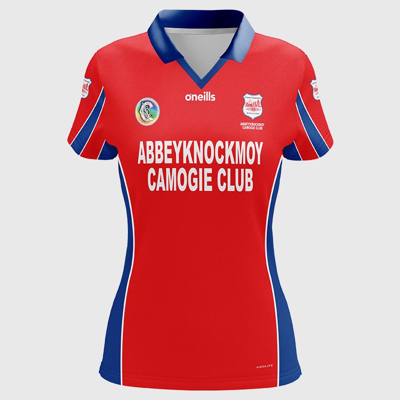 Abbeyknockmoy Camogie Club Women's Fit Camogie Jersey