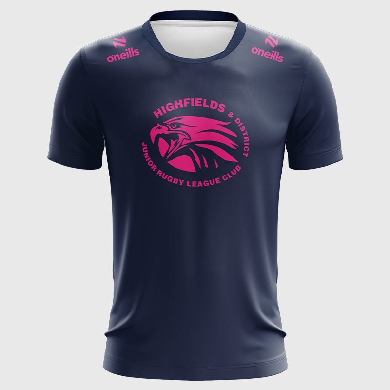 Highfields & District JRLC Kids' Printed Games Shirt