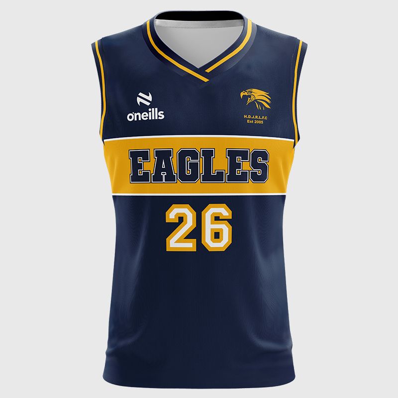Highfields & District JRLC Kids' Basketball Vest