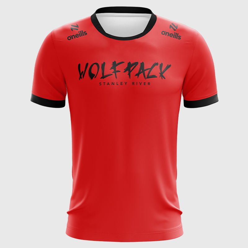 Stanley River Wolves Kids' Printed Games Shirt