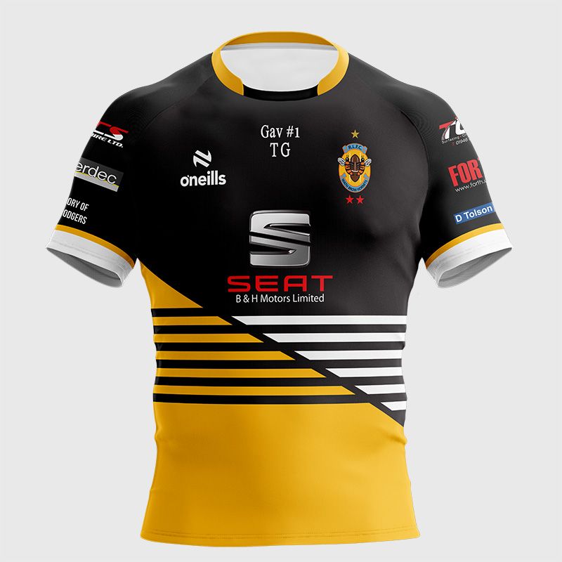 Wath Brow Hornets Open Age Kids' Rugby Replica Jersey
