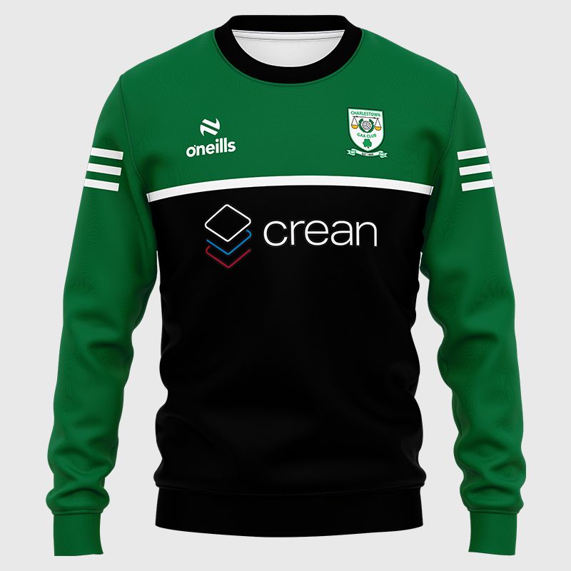 Charlestown Sarsfields Men's Brushed Crew Neck Sweatshirt