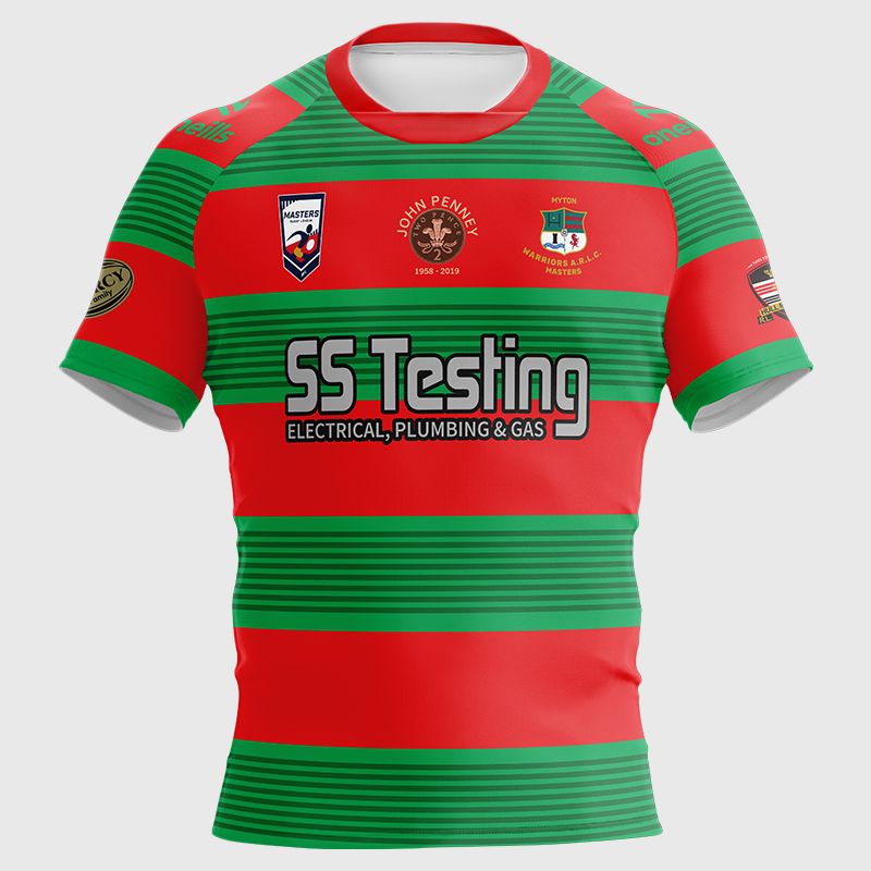 Myton Warriors Rugby Match Fit Jersey