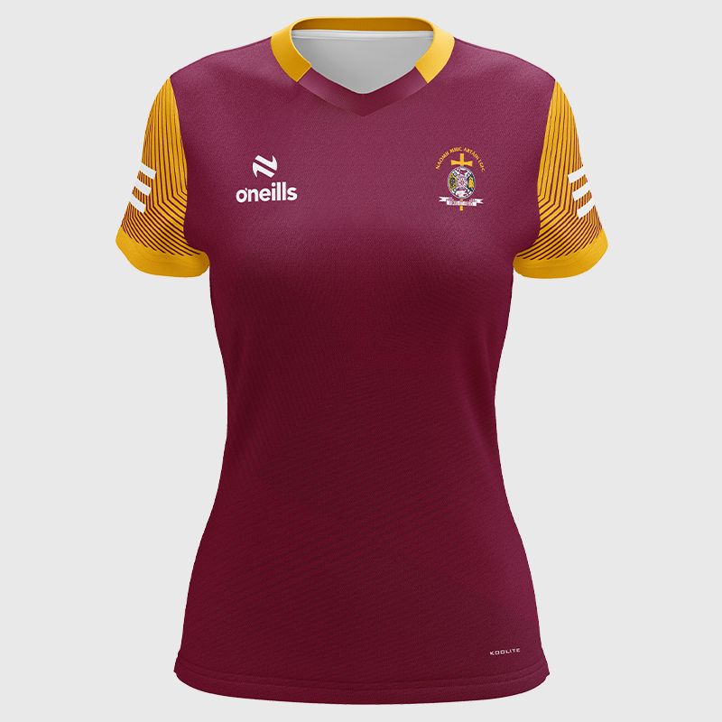 St. Macartan Ladies Women's Fit Short Sleeve Training Top