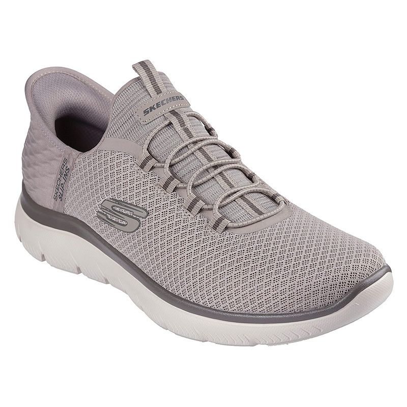 Grey Skechers Men's Slip Ins: Summits - High Range Running Shoes from O'Neills