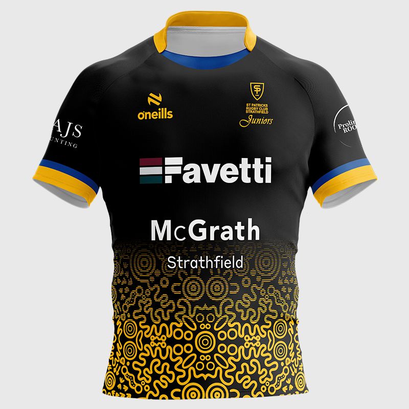 St. Patrick's Junior Rugby Club Rugby Match Team Fit Jersey