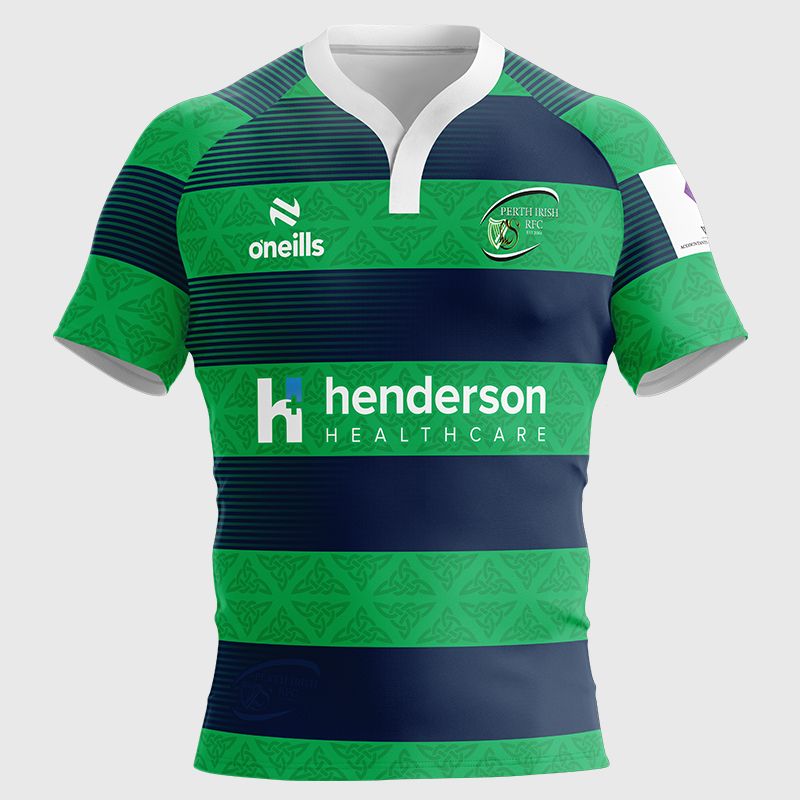 Perth Irish RFC Rugby Match Fit Jersey