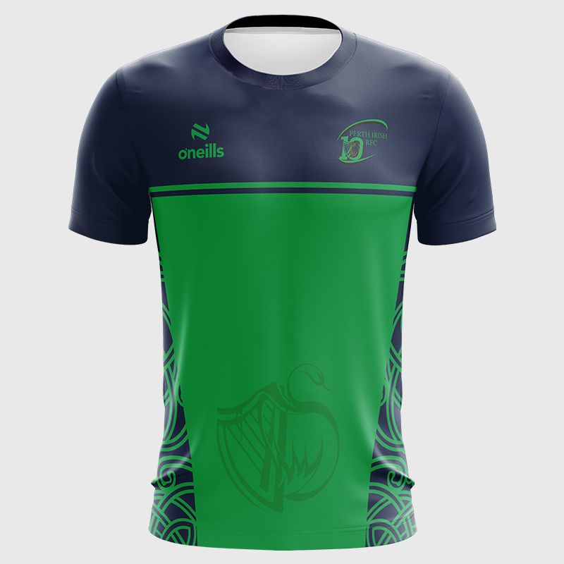 Perth Irish RFC Kids' Printed T-Shirt