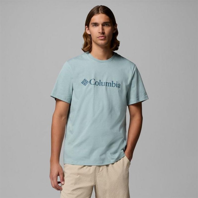 Men's Blue Columbia CSC Basic Logo™ T-Shirt from O'Neills.