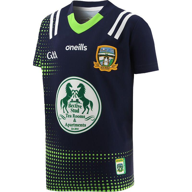 Marine Meath GAA Alternative Jersey with sponsor logo by O’Neills.