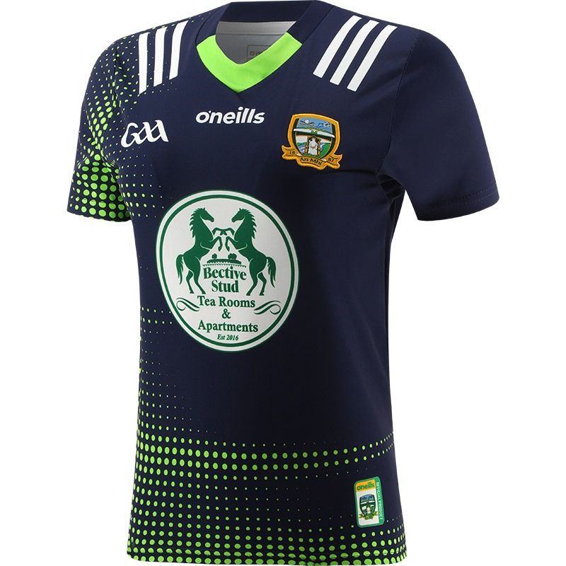 Marine Meath GAA Alternative Jersey with sponsor logo by O’Neills.