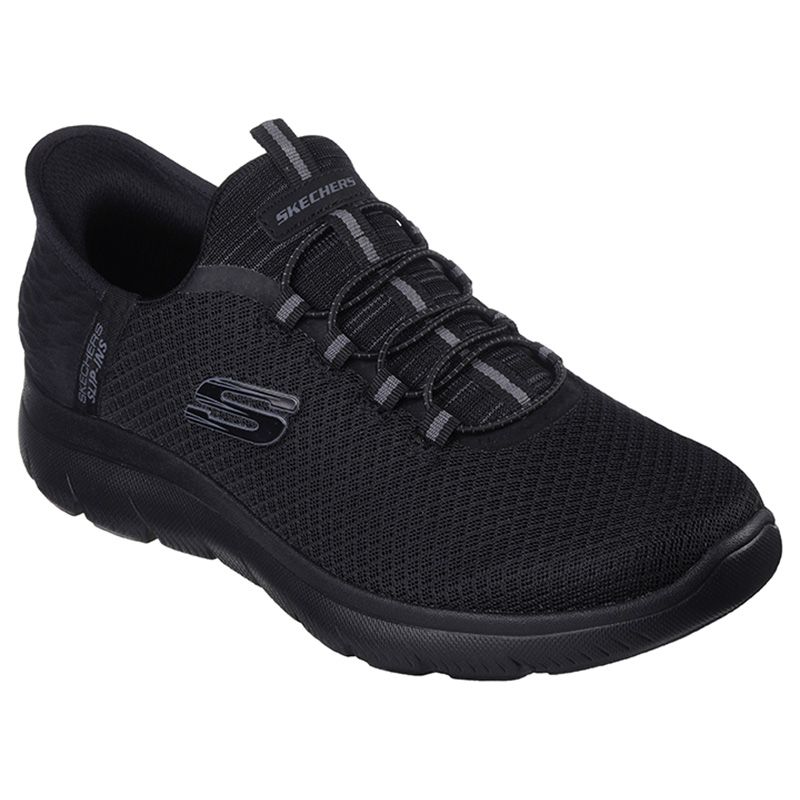 Black Skechers Men's Slip Ins: Summits - High Range Running Shoes from O'Neills