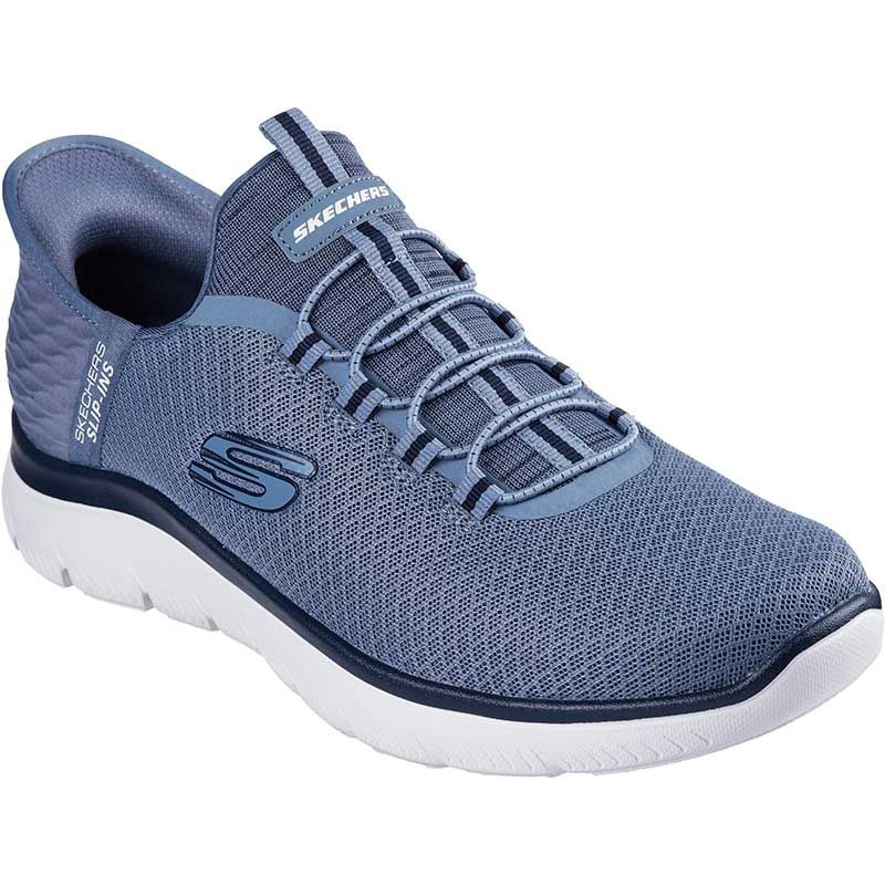 Grey Skechers Men's Slip Ins: Summits - High Range Running Shoes from O'Neills.