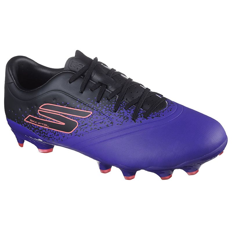 Purple Skechers Men's Razor Gold FG Football Boots from O'Neills