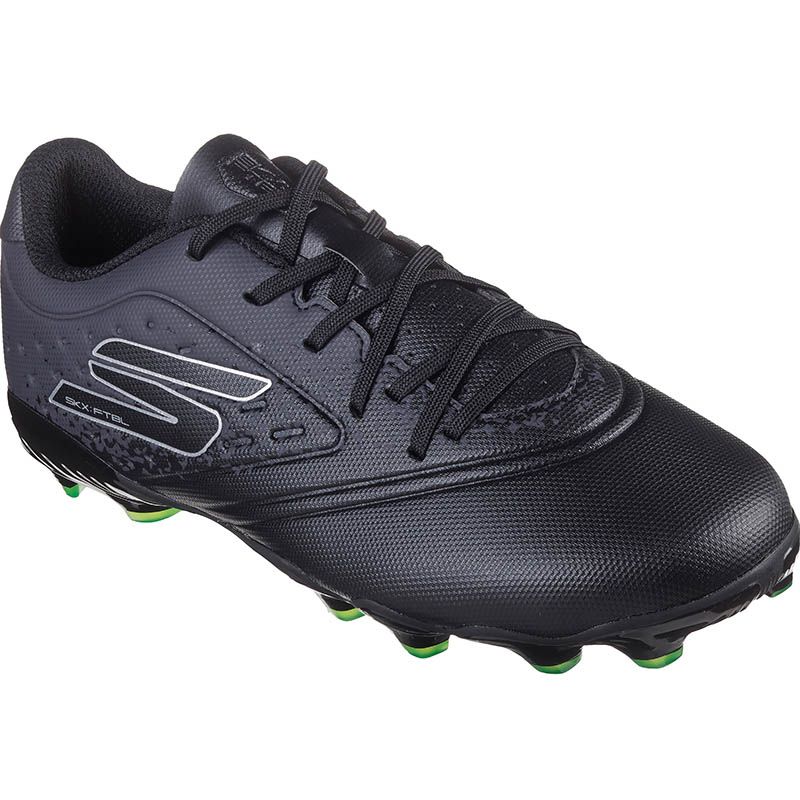 Black Skechers Kids' Razor Gold FG Football Boots from O'Neills.