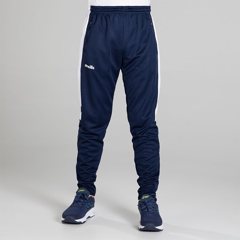 Marine Kids' Aspire Skinny Tracksuit Bottoms with two zip pockets by O’Neills.