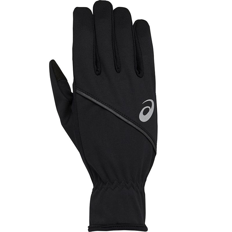 Black ASICS Thermal Performance Gloves from O'Neills
