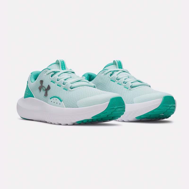 Kids' Mint Under Armour Youth UA Surge 4 Running Shoes from O'Neills.