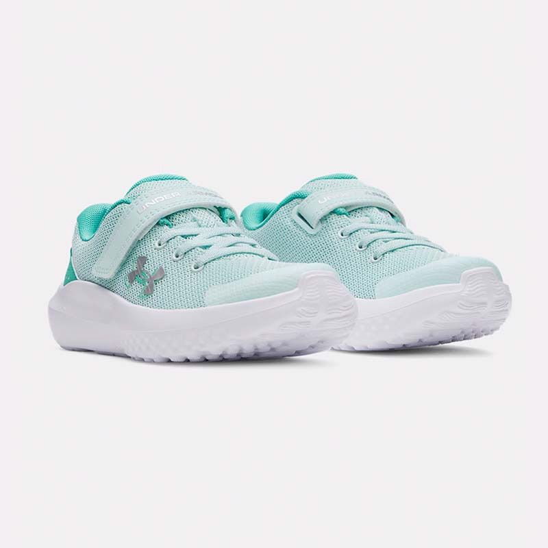 Kids' Mint Under Armour Youth UA Surge 4 AC Running Shoes from O'Neills.